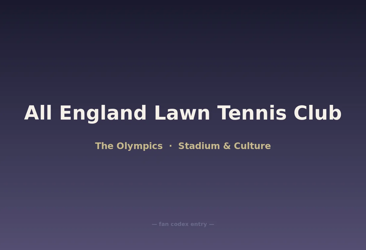 All England Lawn Tennis Club