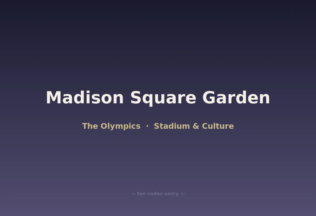 Madison Square Garden