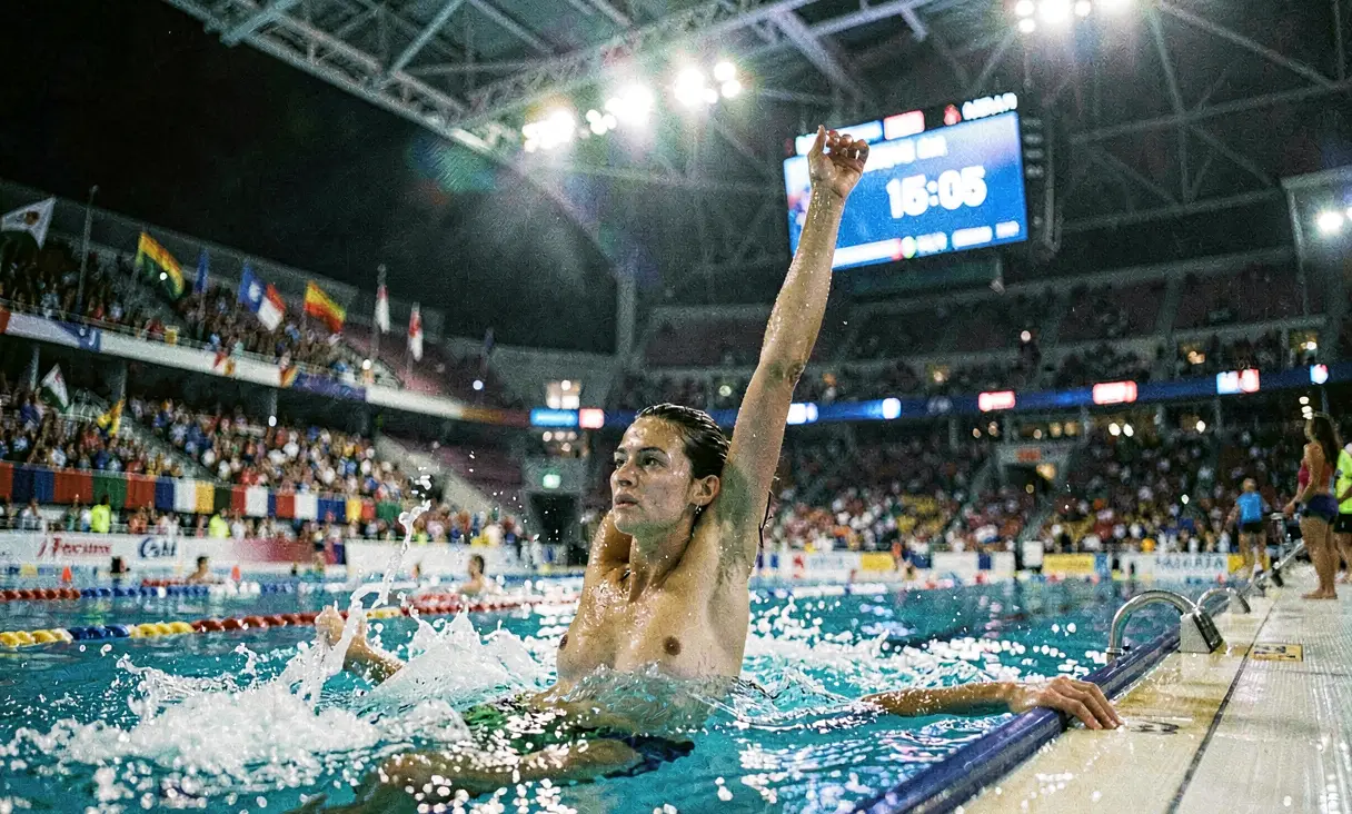 Katie Ledecky – 1500m Freestyle Olympic Record