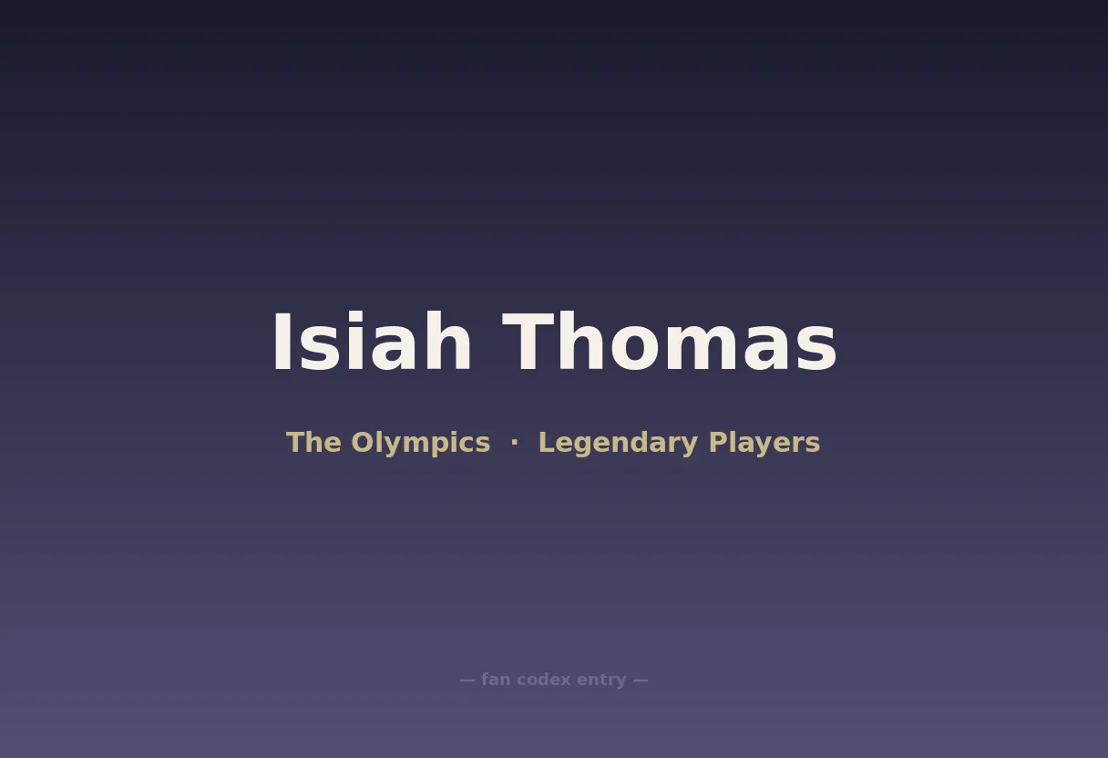Isiah Thomas