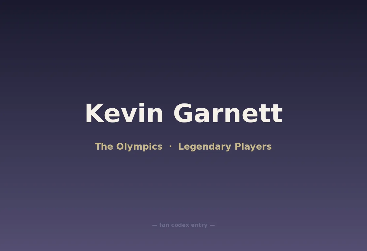 Kevin Garnett