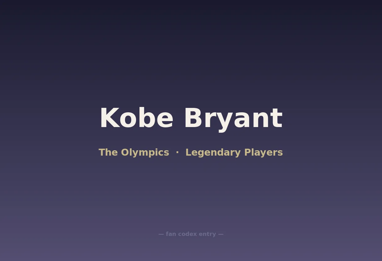 Kobe Bryant