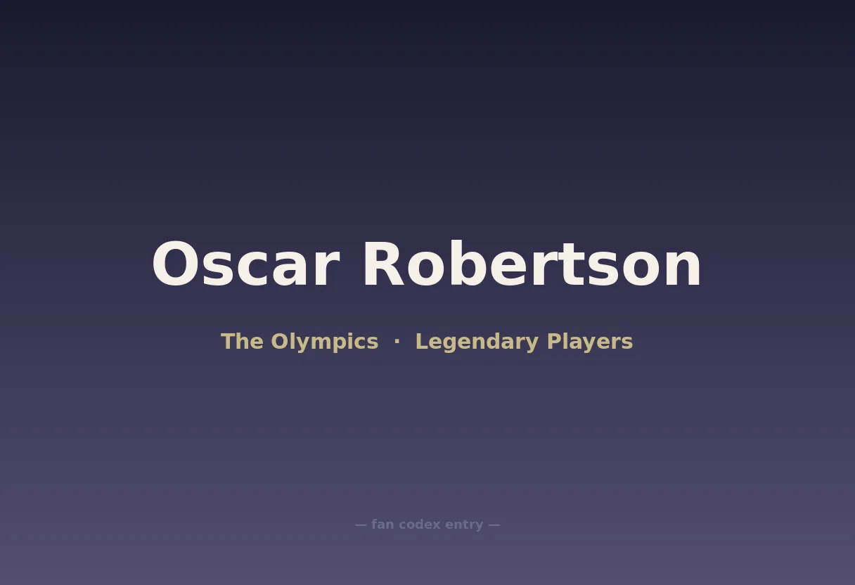Oscar Robertson