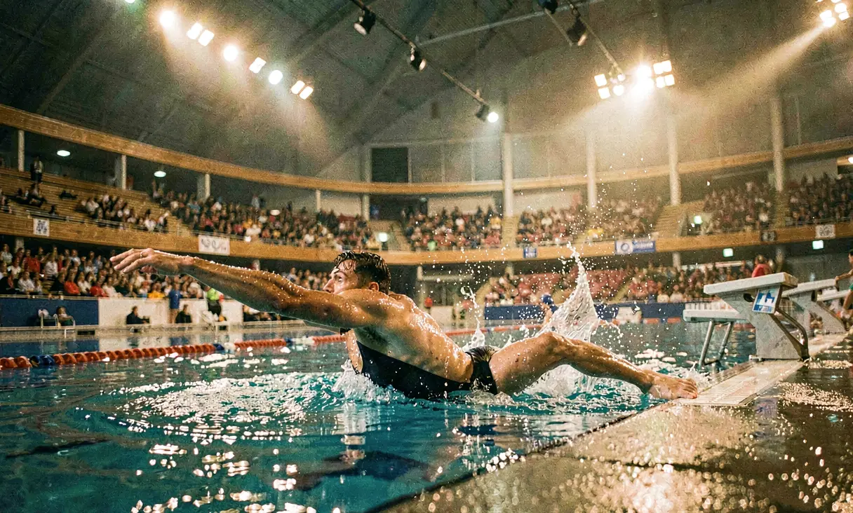 Mark Spitz 100m Freestyle Munich 1972