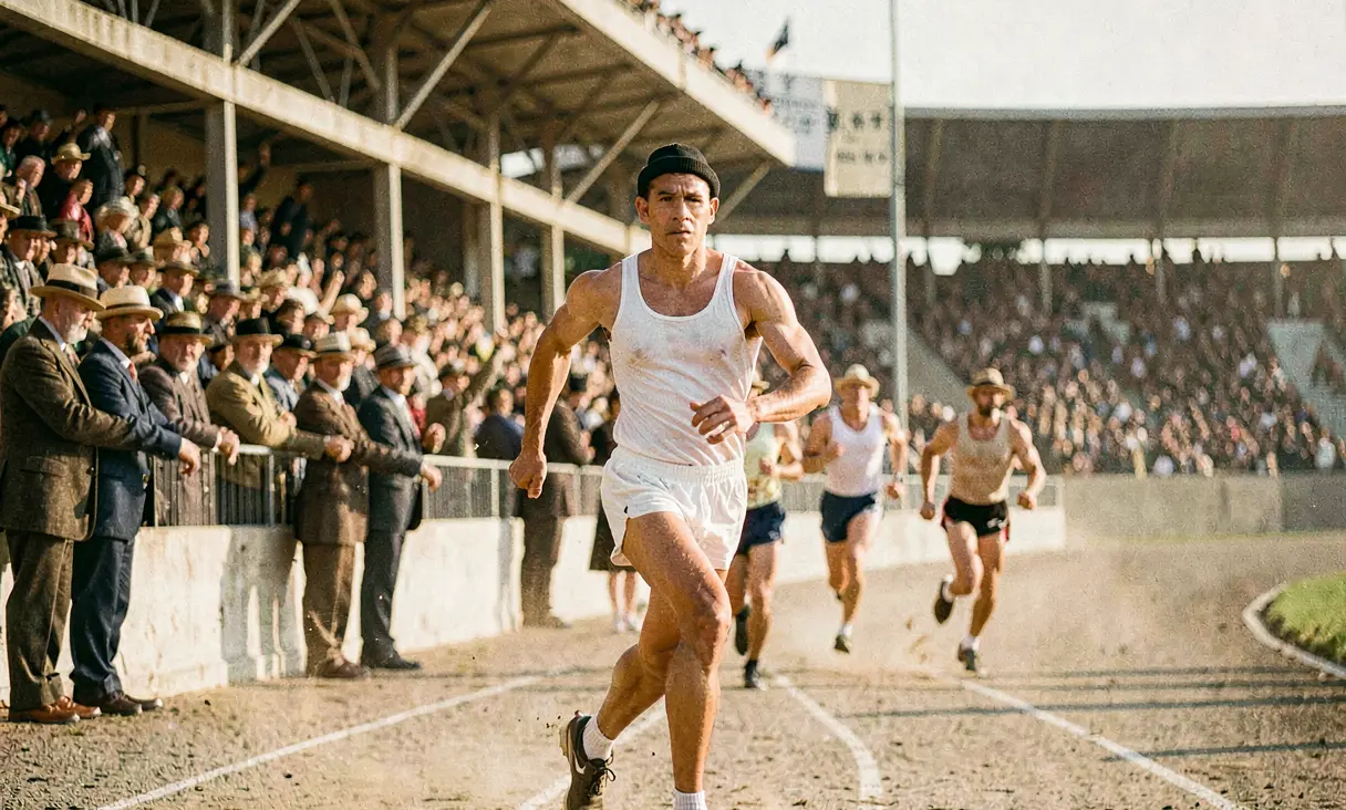 Paavo Nurmi 5000m Paris 1924