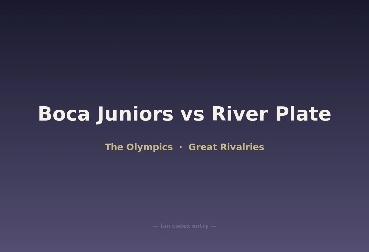 Boca Juniors vs River Plate