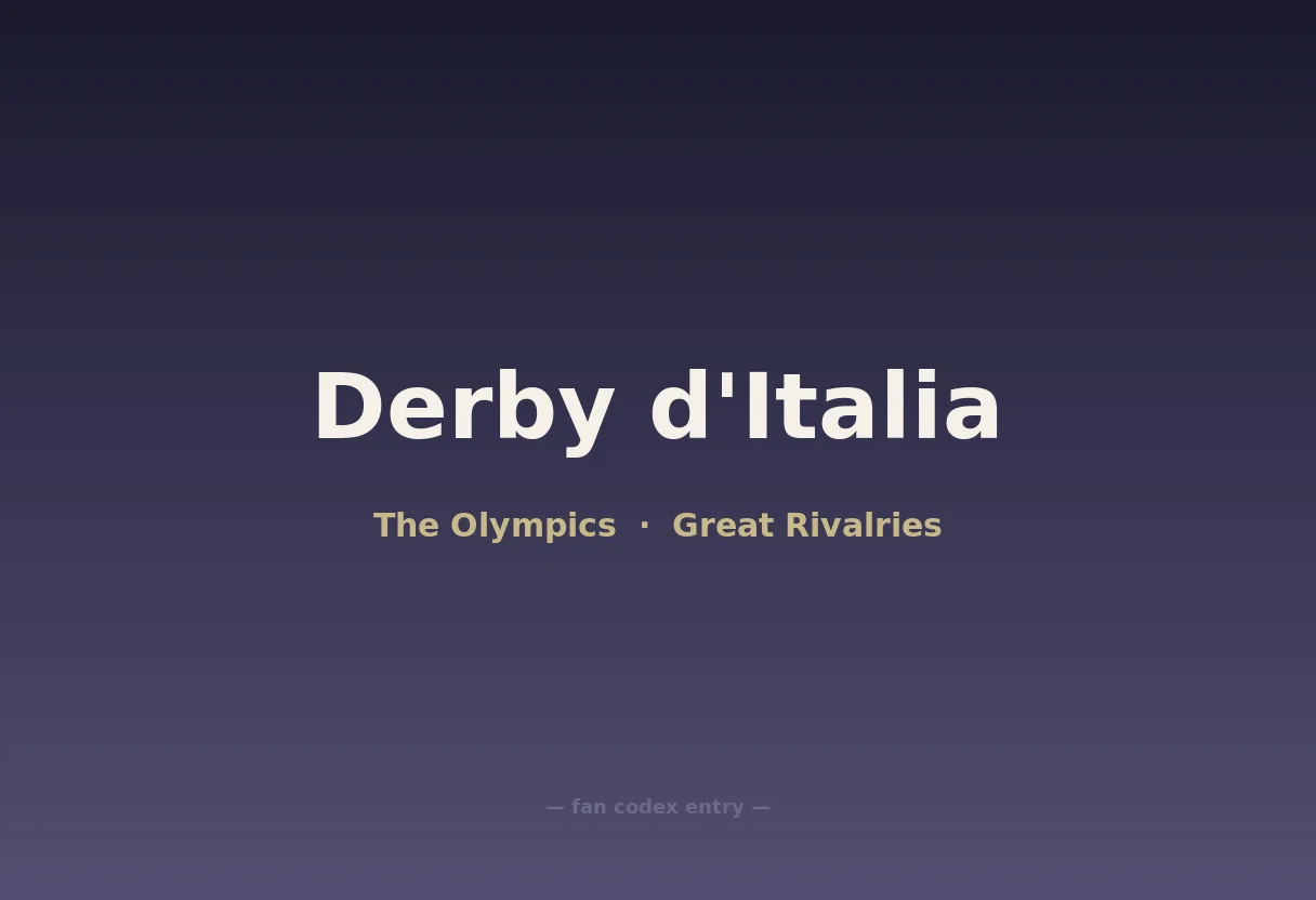 Derby d'Italia