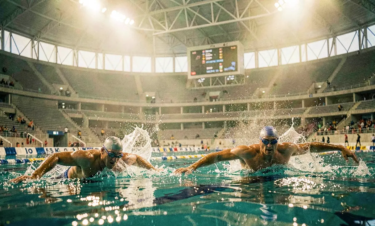 Mark Spitz vs Jim Montgomery