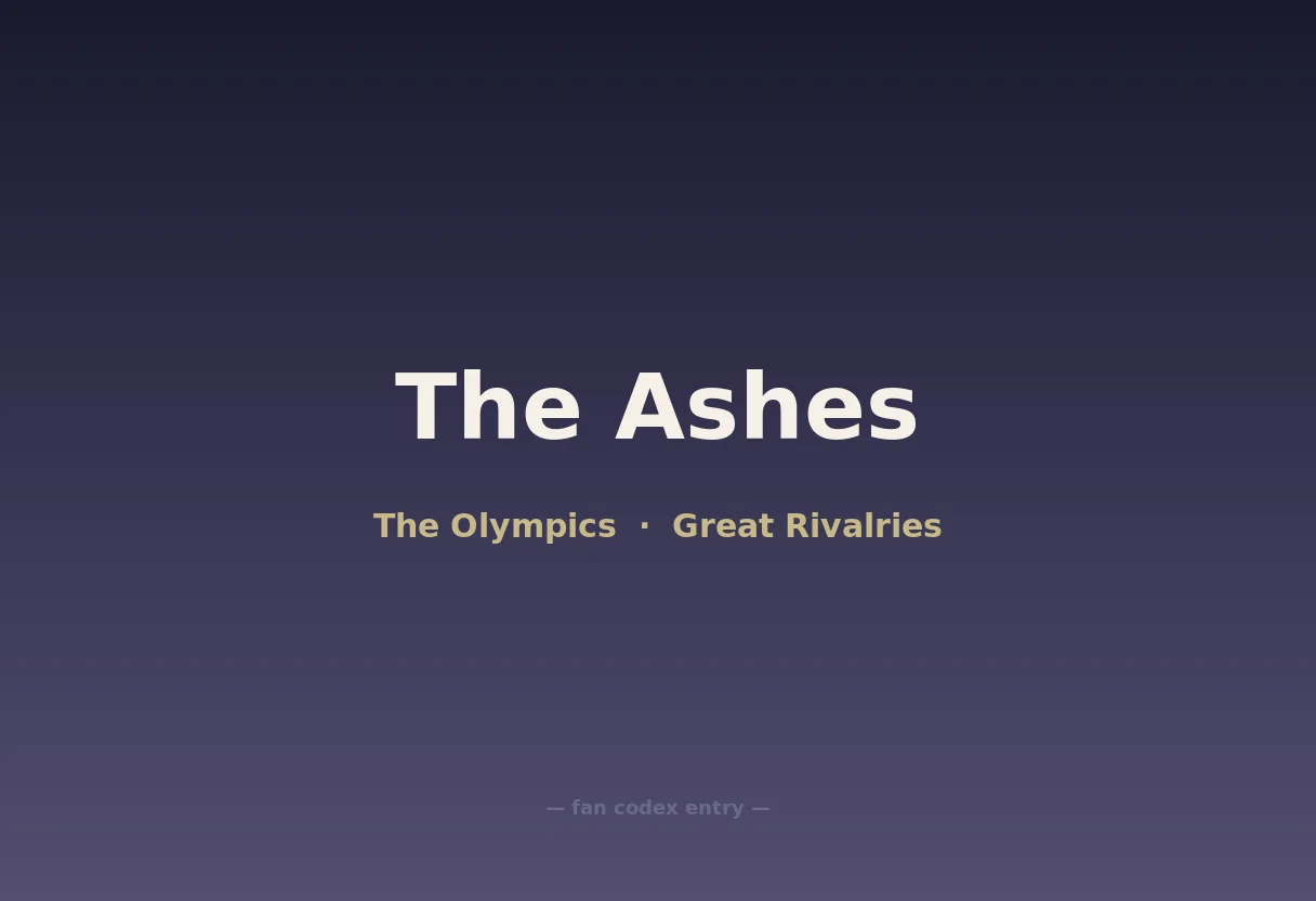The Ashes
